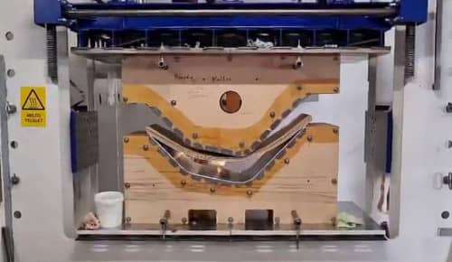 The new 60 tons press